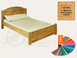 Кровать двуспальная 160 LMEX 160pb с низким изножьем